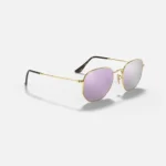 ⁦Ray-Ban Unisex hexagonal sunglasses Violet RB3548N⁩ - الصورة ⁦2⁩