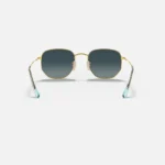 ⁦Ray-Ban Unisex hexagonal sunglasses blue RB3548N⁩ - الصورة ⁦2⁩