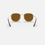 ⁦Ray-Ban Unisex hexagonal sunglasses brown RB3548N⁩ - الصورة ⁦2⁩