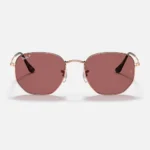 Ray-Ban Unisex hexagonal sunglasses violet classic RB3548N