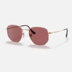 ⁦Ray-Ban Unisex hexagonal sunglasses violet classic RB3548N⁩ - الصورة ⁦4⁩