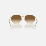 ⁦Ray-Ban Unisex sunglasses Gradient Brown RB3707⁩ - الصورة ⁦3⁩
