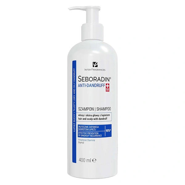 Seboradin Anti-Dandruff Shampoo 400 ml 1 شامبو سيبورادين ضد القشرة 400 مل - الصورة 1