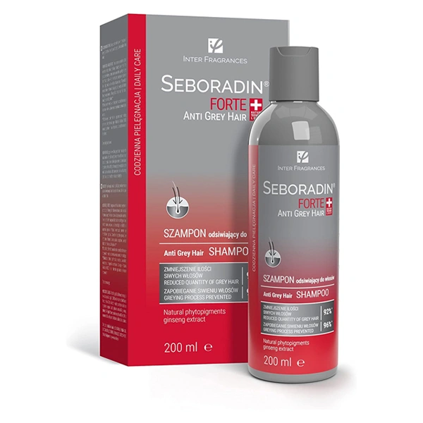 Seboradin Anti Grey Hair Shampoo 200 ml 1 شامبو سيبورادين المضاد للشيب 200 مل - الصورة 1