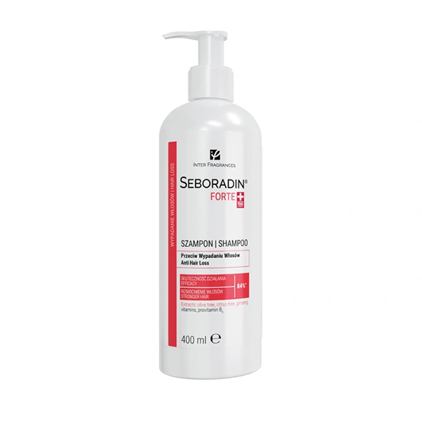 Seboradin Forte Anti-Hair Loss Shampoo 400 ml 1 شامبو سيبورادين فورت المضاد لتساقط الشعر 400 مل - الصورة 1