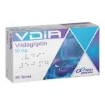 ⁦Vdia 50 mg Vildagliptin 28 Tablets⁩ - الصورة ⁦2⁩