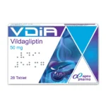 Vdia 50 mg Vildagliptin 28 Tablets