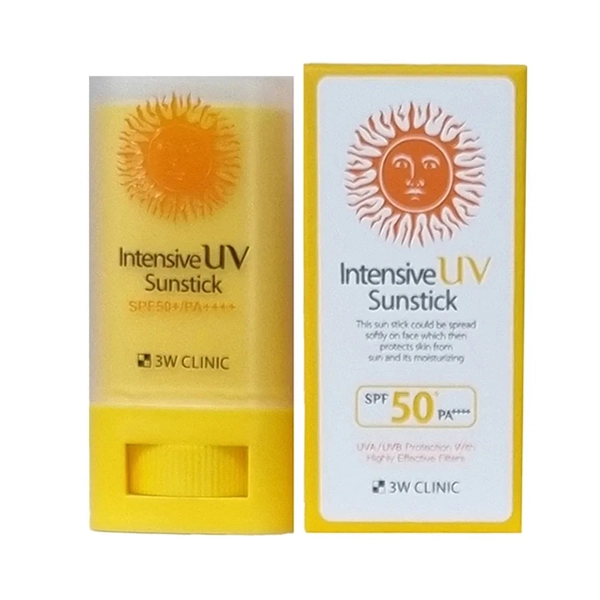 واقي شمس مكثف من الأشعة فوق البنفسجية من 3W كلينيك، بعامل حماية من الشمس 50+ و PA++++، 20 غرام واقي شمس مكثف من الأشعة فوق البنفسجية من 3W كلينيك، بعامل حماية من الشمس 50+ و PA++++، 20 غرام - الصورة 1