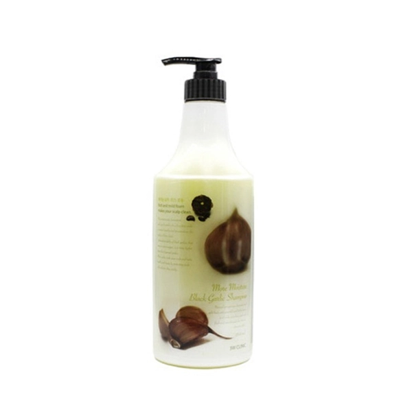 3W Clinic More Moisture Black Garlic Shampoo 1500ml 3W Clinic More Moisture Black Garlic Shampoo 1500ml - Image 1