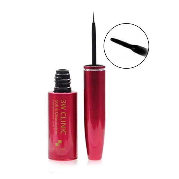 3W كلينك محدد عيون سوفت آند كلير أسود، مربع، 7 مل 3W كلينك محدد عيون سوفت آند كلير أسود، مربع، 7 مل - الصورة 1