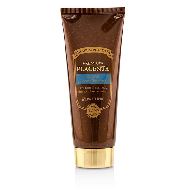 3W Clinic premium placenta foaming facial cleanser 180ml 1 3W Clinic premium placenta foaming facial cleanser 180ml - Image 1