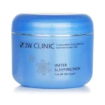 3W Clinic water sleeping pack with hyaluronic acid and rose water 100ml