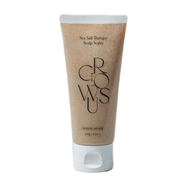 GROWUS مقشر فروة الرأس بعلاج ملح البحر 120g 1 غرووس مقشر فروة الرأس بعلاج ملح البحر 120g - الصورة 1