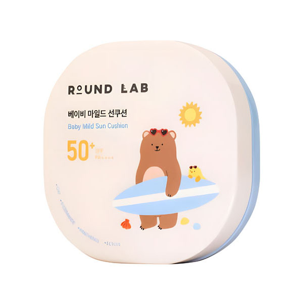 ROUND LAB Baby Mild Sun Cushion SPF 50+ PA++++ 16g 1 ROUND LAB Baby Mild Sun Cushion SPF 50+ PA++++ 16g - Image 1