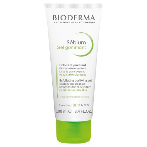 BIODERMA Sebium Exfoliating Gel, 100 ml Bioderma Sebium Exfoliating Gel, 100 ml - Image 1