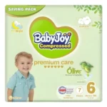 BabyJoy Olive Diapers Size (6) XXL, Mega Pack 34 Pcs Up To 25kg - Image 5