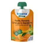 Bibena Organic Liquid No Added Sugar Apple Banana Orange Mandarin, 100g