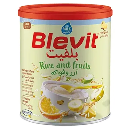 Blevit Rice & Fruit Powder, 350g Blevit Rice & Fruit Powder, 350g - Image 1