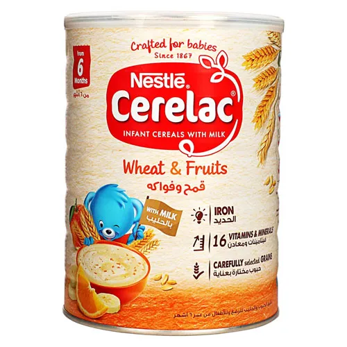 Cerelac Wheat and fruit from Nestle 400g 1 Cerelac Wheat and fruit from Nestle 400g - Image 1