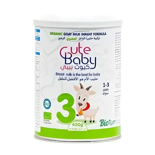Cute Baby Organic Goat Milk for Infants 3 ,400g Cute Baby Organic Goat Milk for Infants 3 , 400g - Image 1