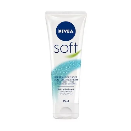 NIVEA Soft Moisturizing Cream for Face, Hands and Body 75 ml Nivea Soft Moisturizing Cream for Face, Hands and Body 75 ml - Image 1