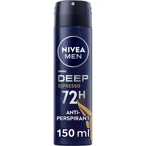 Nivea Antiperspirant Spray, Deep Espresso for Men, 150 ml 1 Nivea Antiperspirant Spray, Deep Espresso for Men, 150 ml - Image 1