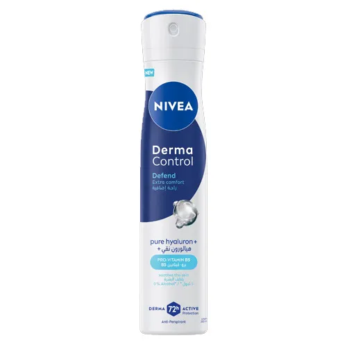 Nivea Antiperspirant Spray Derma Control B5 for Women, 200 ml Nivea Antiperspirant Spray Derma Control B5 for Women, 200 ml - الصورة 1