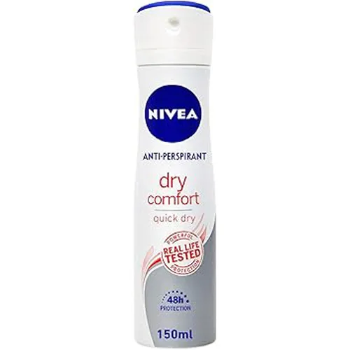 Nivea Antiperspirant Spray, Fresh Dry Comfort for Women, 150 ml 1 Nivea Antiperspirant Spray, Fresh Dry Comfort for Women, 150 ml - الصورة 1