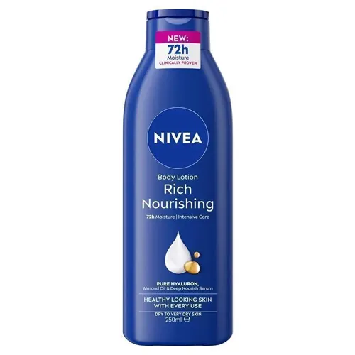 Nivea Body Lotion Nourishing Extra Dry Skin, 250 ml 1 Nivea Body Lotion Nourishing Extra Dry Skin, 250 ml - Image 1