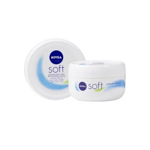 Nivea Cream Soft Face, Body and Hands Moisturizing Cream, 100 ml 1 Nivea Cream Soft Face, Body and Hands Moisturizing Cream, 100 ml - Image 1
