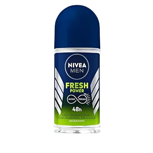 Nivea Deodorant Roll-On, Fresh Power for Men, 50 ml Nivea Antiperspirant Roll-On, Fresh Power for Men, 50 ml - Image 1