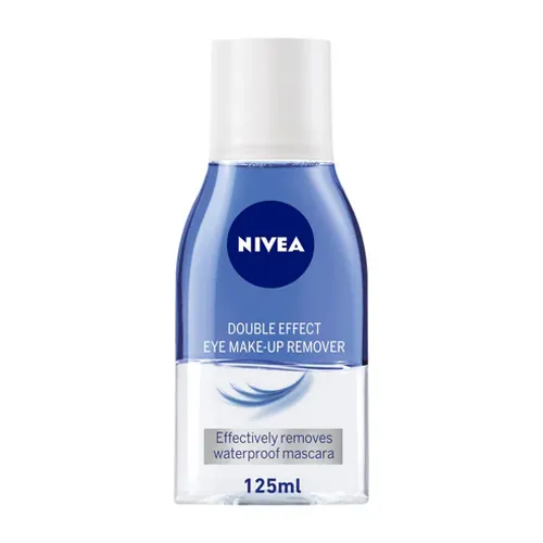 Nivea Double Effect Eye Make-Up Remover, 125 ml 1 Nivea Double Effect Eye Make-Up Remover, 125 ml - Image 1