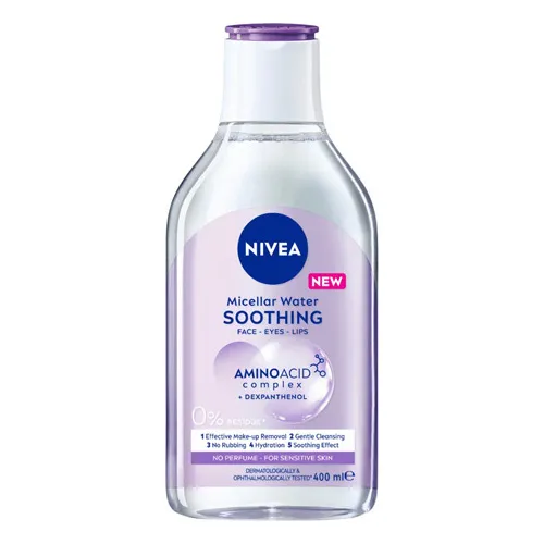 Nivea Micellar Cleansing Water Soothing Sensitive Skin, 400 ml 1 Nivea Luminous Anti Dark-Spot Even Tone Night Cream, 50 ml - Image 1