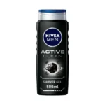 Nivea Shower Gel Active Clean for Men, 500 ml
