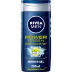 Nivea Shower Gel Power Fresh for men, 500 ml