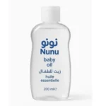 Nunu Baby Oil Nourishing and Moisturizing for Skin, 200 ml
