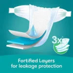 Pampers Baby Diapers Jumbo Pack Size 3 , 68 Pcs Upto 10kg - Image 2