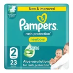 Pampers Rash Protection Size 2 Small 23 pcs Upto 8kg