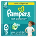 Pampers Rash Protection Size 6, 10 pcs Upto +13kg