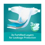 Pampers diapers, diaper rash protection with aloe vera cream, size 3, 100 pcs - Image 3