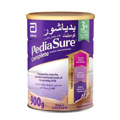 PediaSure+3 Complete Chocolate Food Supplement, 900g PediaSure+3 Complete Chocolate Food Supplement, 900g - الصورة 1