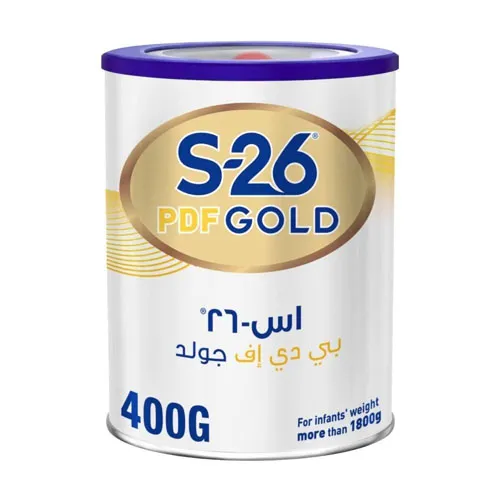 S26 PDF Gold Infant Milk for Premature Babies, 400g S26 PDF Gold Infant Milk for Premature Babies, 400g - الصورة 1