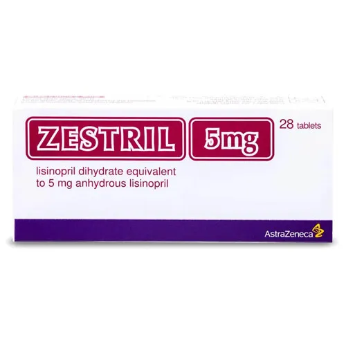 Zestril 5 mg, 28 Tablets 1 Zestril 5 mg, 28 Tablets - Image 1