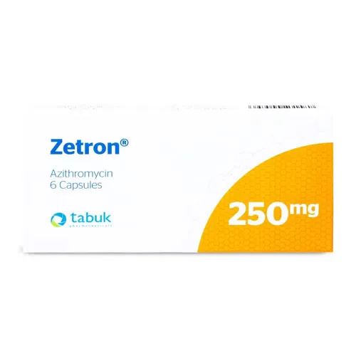 Zetron 250 mg, 6 Capsules 1 Zetron 250 mg, 6 Capsules - Image 1