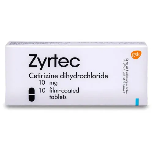 Zyrtec 10 mg, 10 Tablets 1 Zyrtec 10 mg, 10 Tablets - Image 1