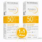 Bioderma Photoderm Aquafluide Sunscreen SPF 50+ Invisible, (1+1 Offer) 40 ml