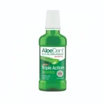AloeDent Triple Action Alcohol-Free Mouthwash with Aloe Vera, 250ml