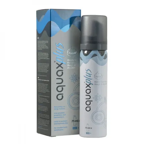 Aquax Soothing and Moisturizing Foam for Dry and Rough Skin, 75ml Aquax Soothing and Moisturizing Foam for Dry and Rough Skin, 75ml - Image 1