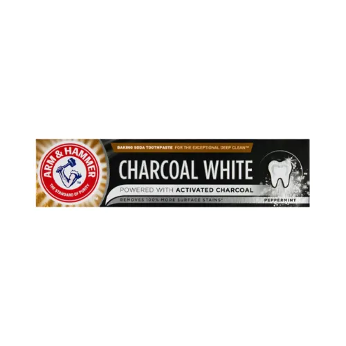 Arm & Hammer Charcoal White Toothpaste, 75ml Arm & Hammer Charcoal White Toothpaste, 75ml - Image 1