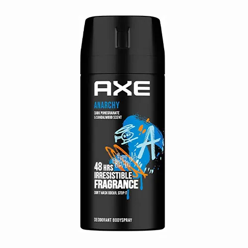 Axe Deodorant Body Spray, Anarchy for Men, 120ml Axe Deodorant Body Spray, Anarchy for Men, 120ml - Image 1